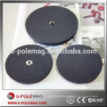 D66x8mm Rubber Coating NdFeB Rubber Coating Magnets with Pull Force